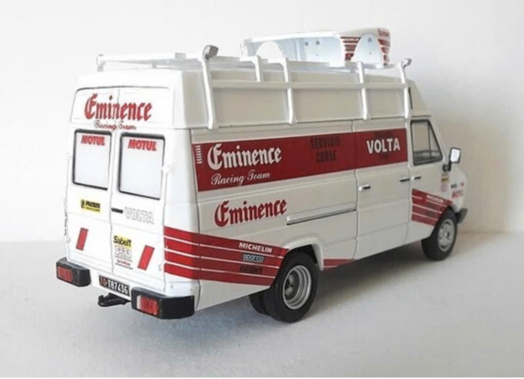 Iveco Daily Team Eminence 1983 1/43 Rallye Assistance # 68, Verzenden, Nieuw, Bus of Vrachtwagen, Overige merken
