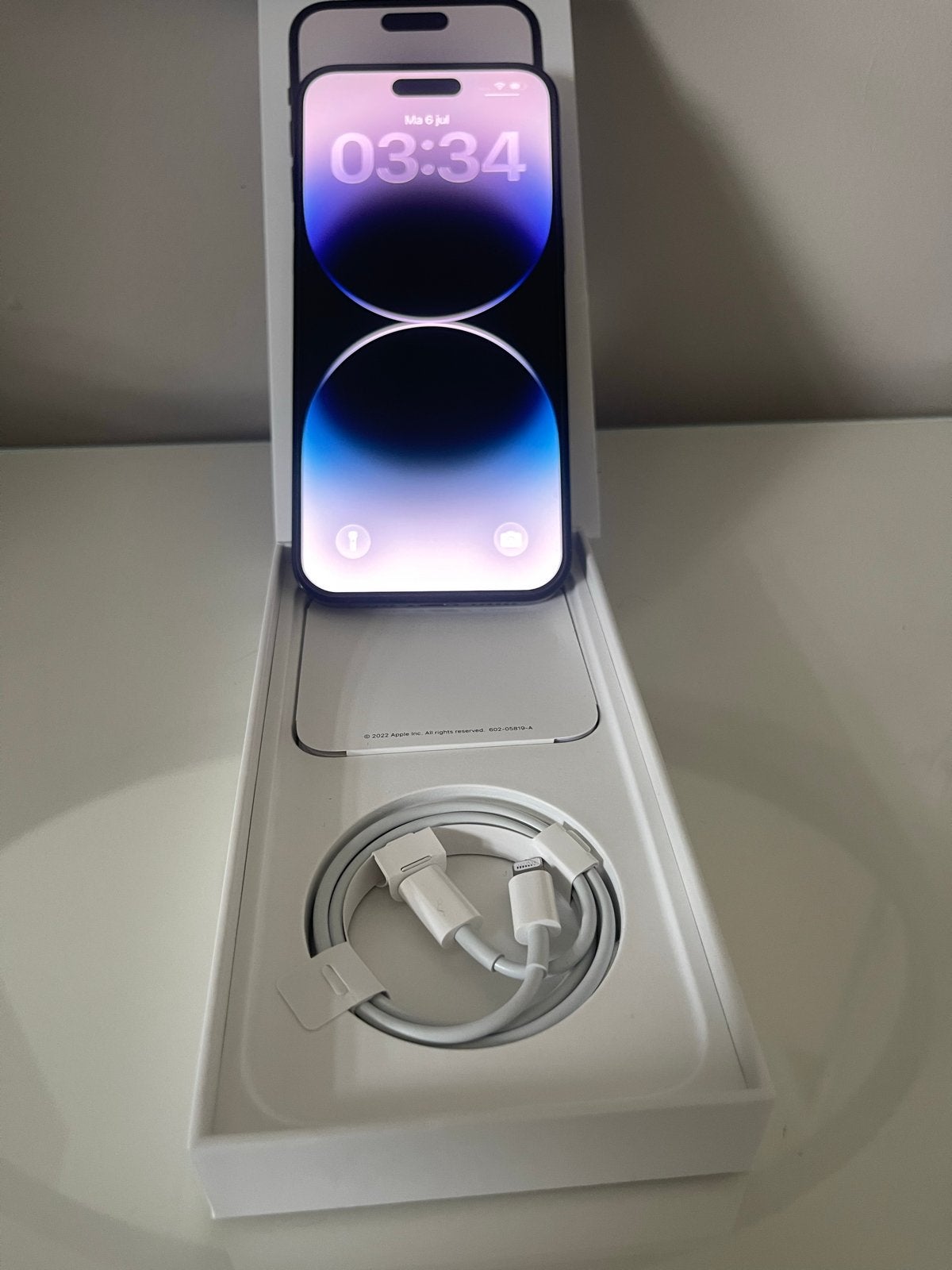 iPhone 14 Pro Max 128 GB – Zeer nette staat, Telecommunicatie, Mobiele telefoons | Apple iPhone, Zwart, Ophalen of Verzenden, Zonder simlock