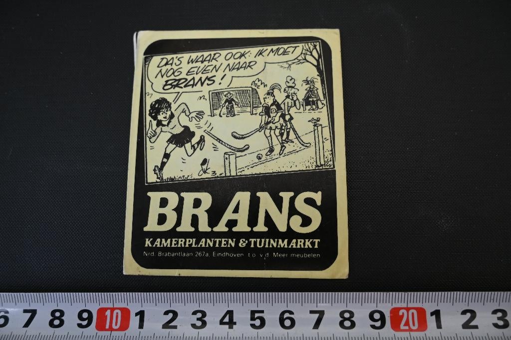 sticker set 12x BRANS ehv strip dik bruynesteyn, Ophalen, Zo goed als nieuw