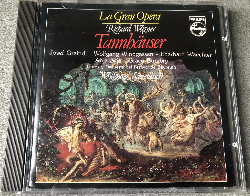 WAGNER - TANNHAUSER - HIGHLIGHTS - SAWALLISCH, Ophalen of Verzenden, Romantiek, Zo goed als nieuw, Opera of Operette