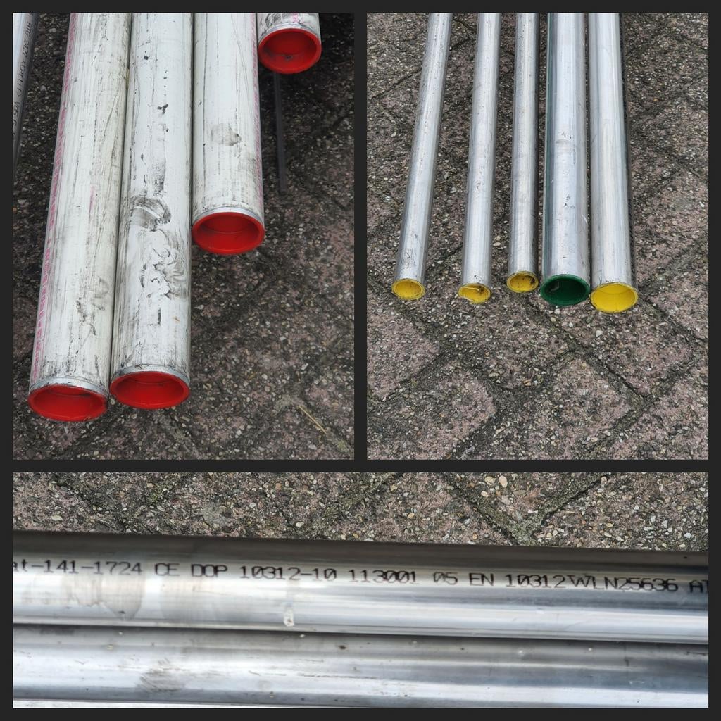 Viega Sanpress RVS buis - Diverse lengtes en diameters, Ophalen, 6 meter of meer, 20 tot 40 mm, Zo goed als nieuw