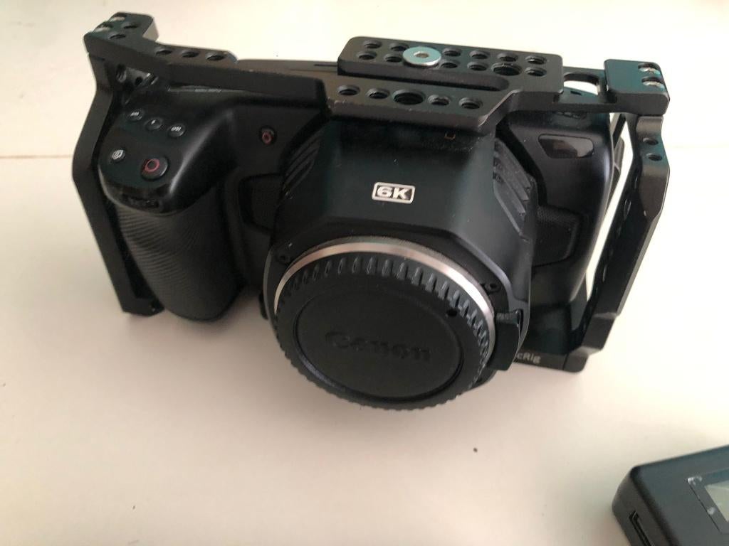 Blackmagic 6k cinema camera, Audio, Tv en Foto, Full HD, Gebruikt, Canon, Overige soorten