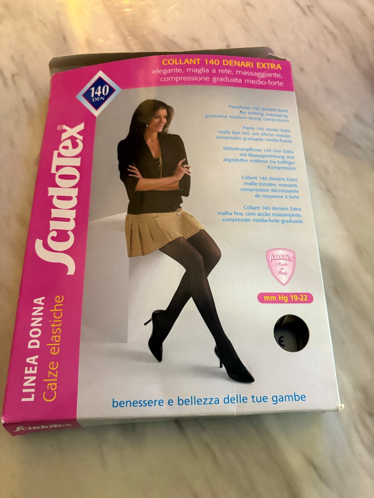 ScudoTex 140 Denari Extra Panty - Ongebruikt, Kleding | Dames, Leggings, Maillots en Panty's, Ophalen of Verzenden, Nieuw, Panty