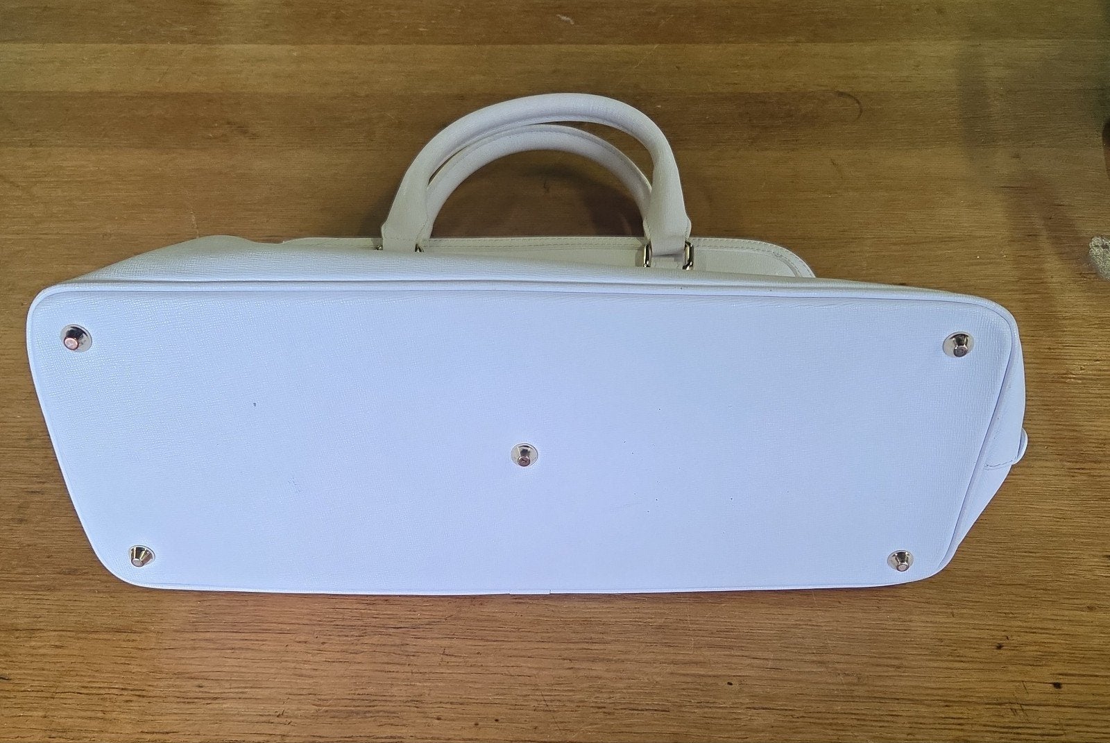 witte Versace Collection handtas, Gebruikt, Wit, Ophalen of Verzenden, X