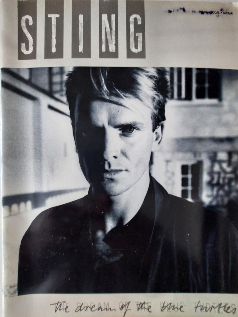 Sting - The Dream of the Blue Turtles - Bladmuziek, Muziek en Instrumenten, Ophalen of Verzenden, Gebruikt