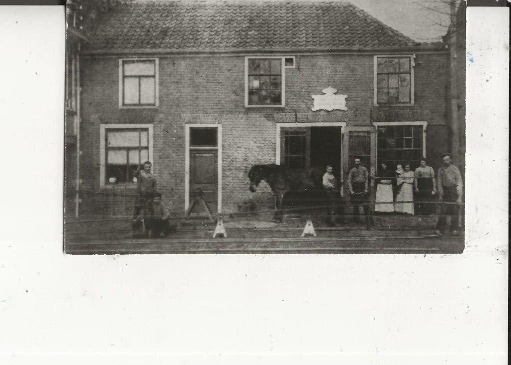 Wateringen Lipman Paard wordt beslagen Fotokaart, Ophalen of Verzenden, Ongelopen, Zuid-Holland