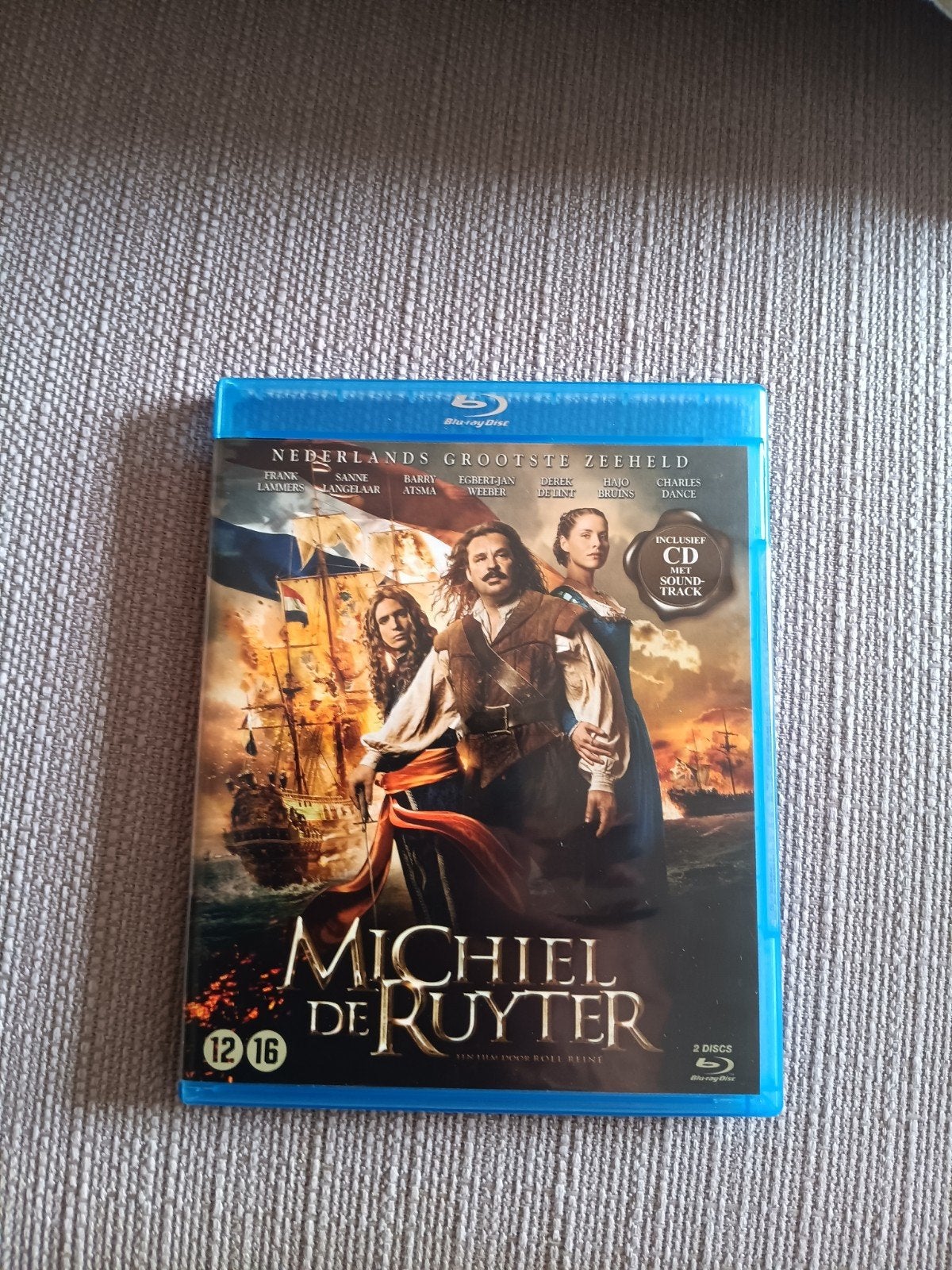 Michiel de Ruyter Blu-ray (2 discs) met soundtrack CD, Cd's en Dvd's, Inclusief extra's, Nederlands, Film, Drama