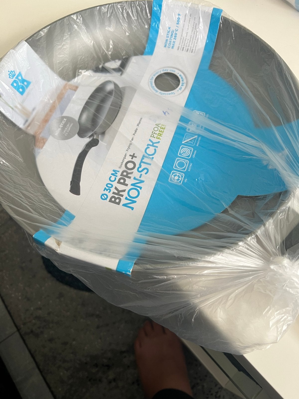 BK PRO+ Koekenpan Ø30 cm - Nieuw met antiaanbaklaag, Huis en Inrichting, Koekenpan, Antiaanbaklaag, BK, Nieuw