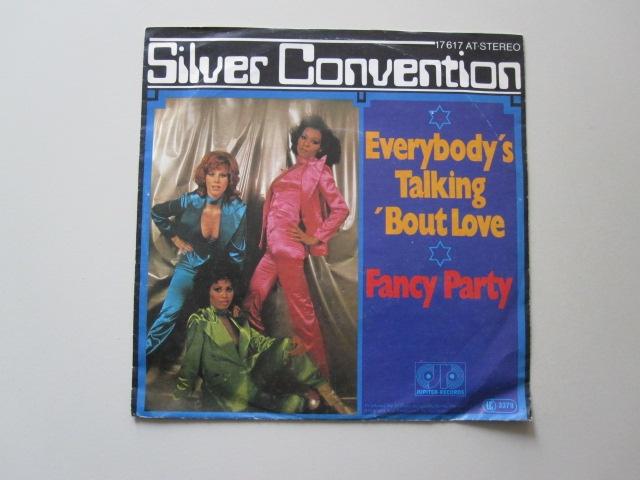SILVER CONVENTION - everybody's talking bout love - 7", Gebruikt, 7 inch, Single, Ophalen of Verzenden