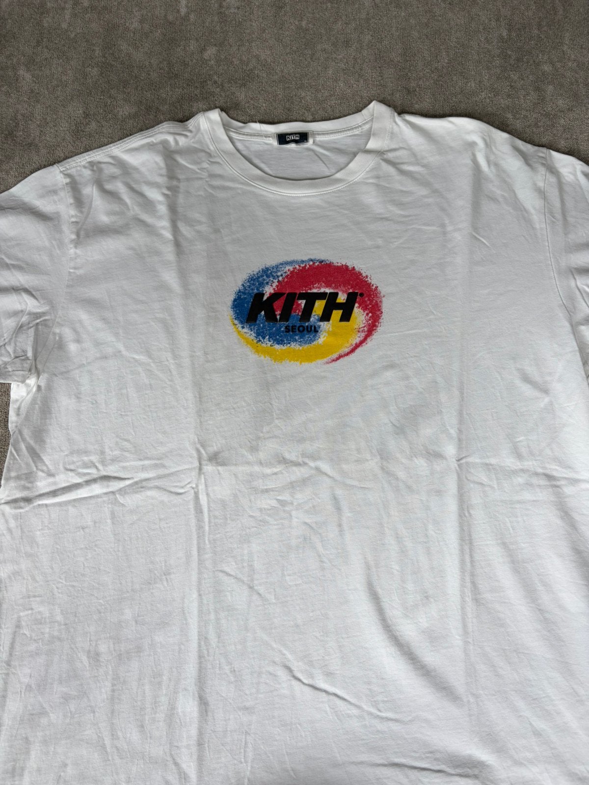 Kith Seoul t-shirt, Verzenden, Zo goed als nieuw, Maat 56/58 (XL), Wit