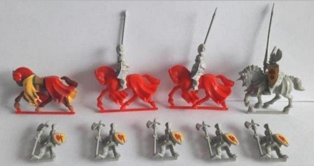 Battle Masters / Ridderstrijd MB game losse figuren, Hobby en Vrije tijd, Ophalen of Verzenden, Zo goed als nieuw, Overige soorten