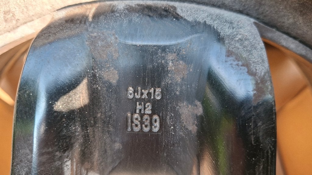 gebruikte originele opel corsa stalen velgen 15 inch, Ophalen, Gebruikt, Opel