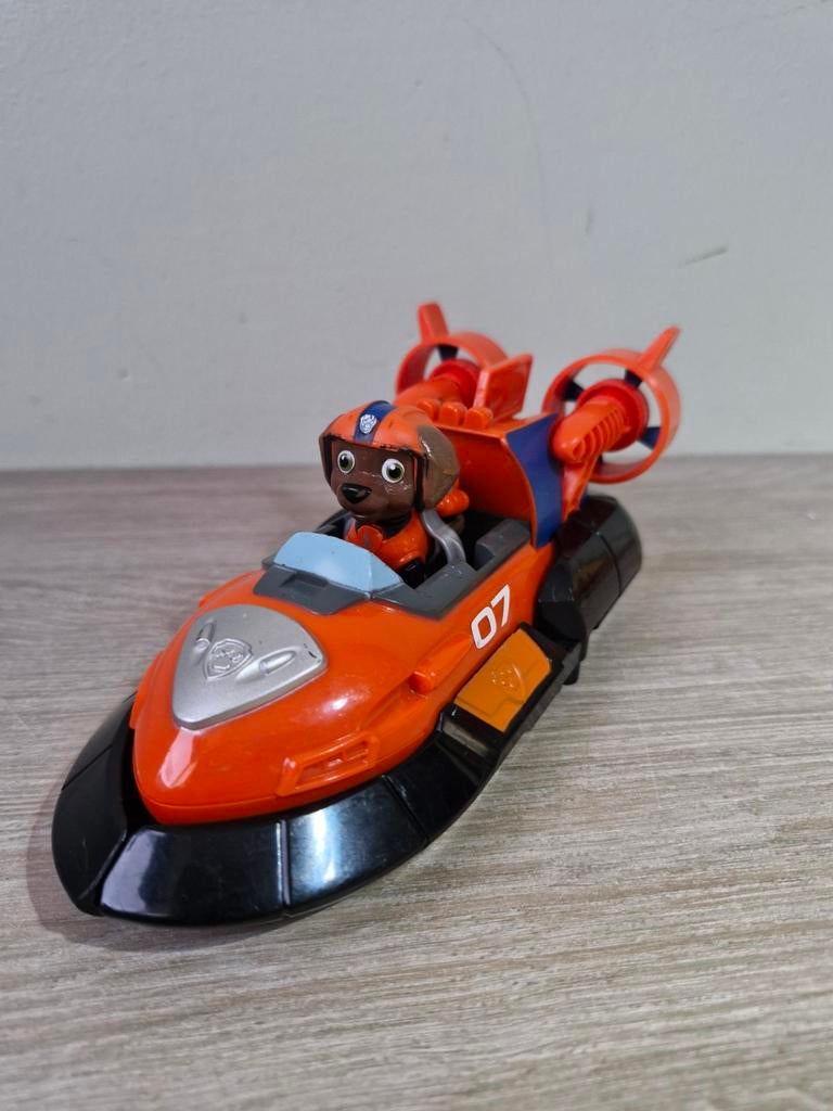 Paw Patrol Zuma's Hovercraft met Zuma figuur, Ophalen of Verzenden, Zo goed als nieuw