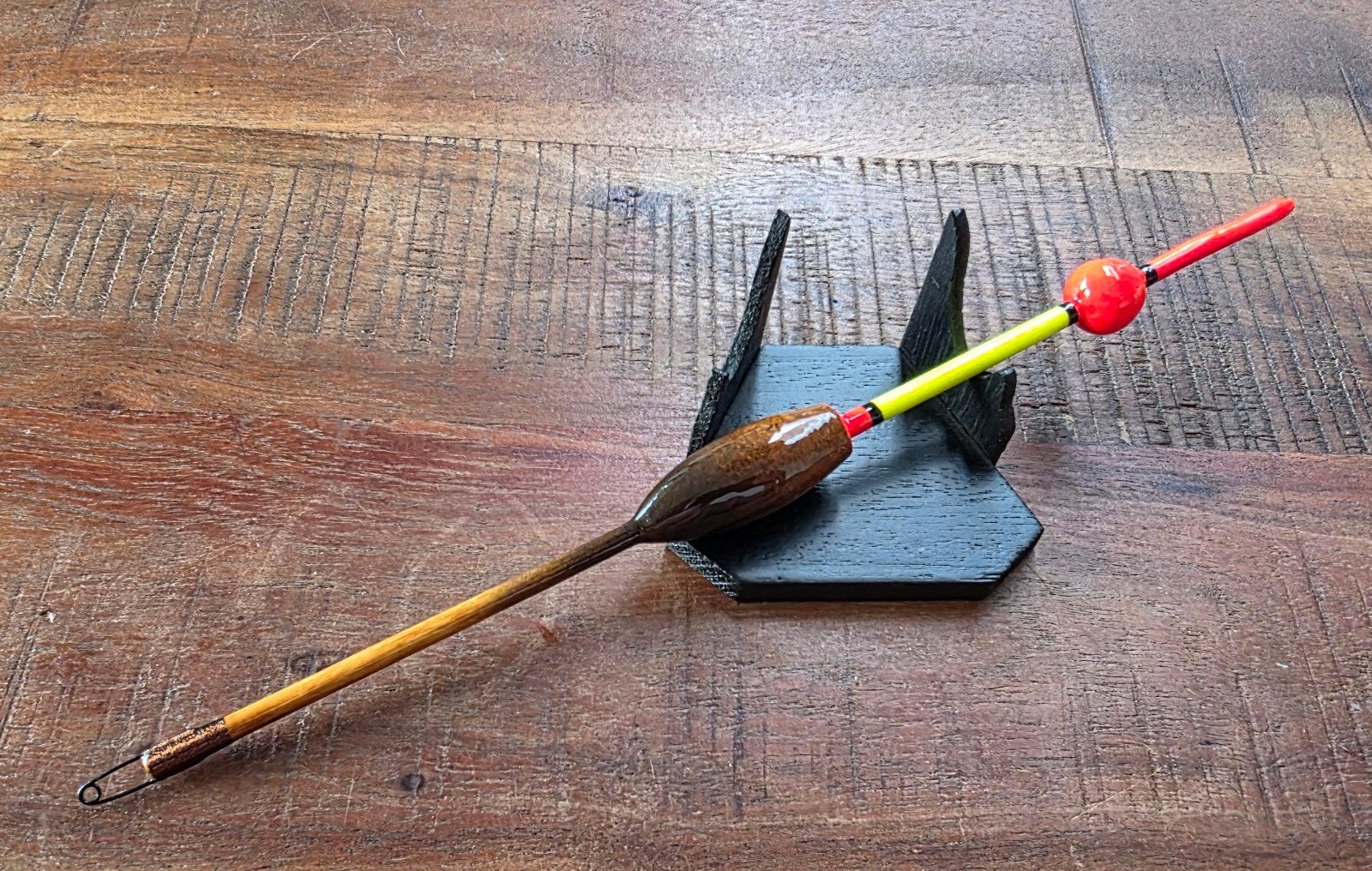 Handgemaakte (Premium) snoekbaars pen "HP Floats" Model 75, Watersport en Boten, Ophalen of Verzenden, Nieuw, Dobber of Lood