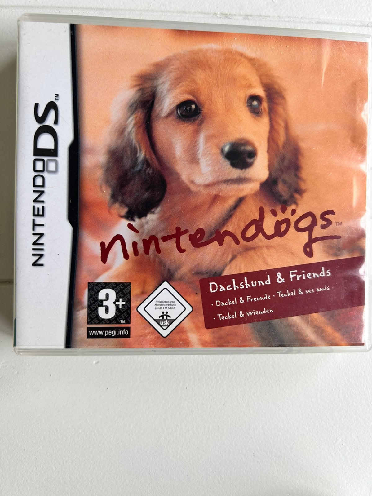 Nintendo ds spel nintendogs, 1 speler, Ophalen, Zo goed als nieuw, Vanaf 3 jaar