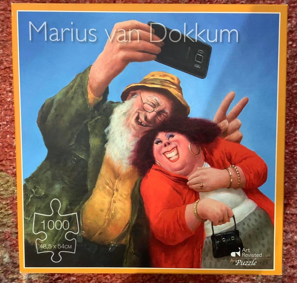 Puzzel Marius van Dokkum, Ophalen of Verzenden, Zo goed als nieuw