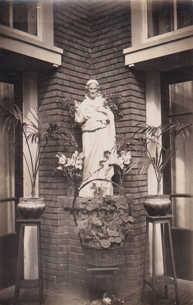 754B fotokaart Amsterdam Zaanstraat Spaarndammerstraat 13, Ophalen of Verzenden, 1920 tot 1940, Gelopen, Noord-Holland