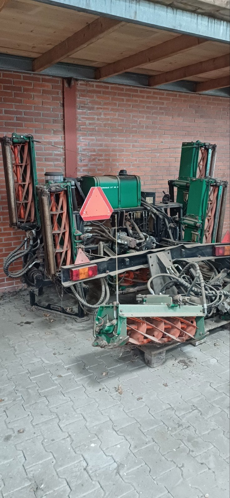 Kooimaaier grasmaaier gazonmaaier ransomes, Ophalen, Weidebouw