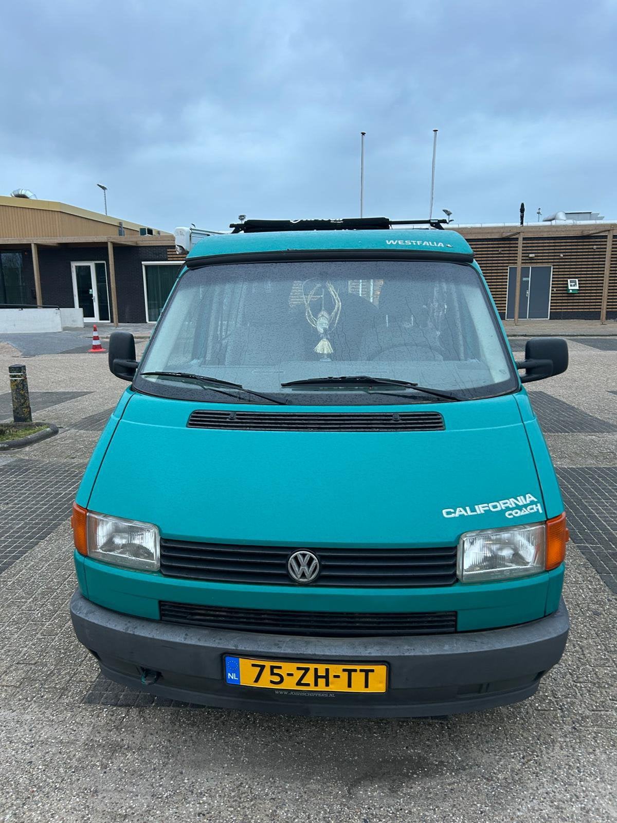 Volkswagen Kampeer California Coach 1995 Groen, Caravans en Kamperen, Campers, Buscamper of Camperbus, Volkswagen, Diesel, Particulier