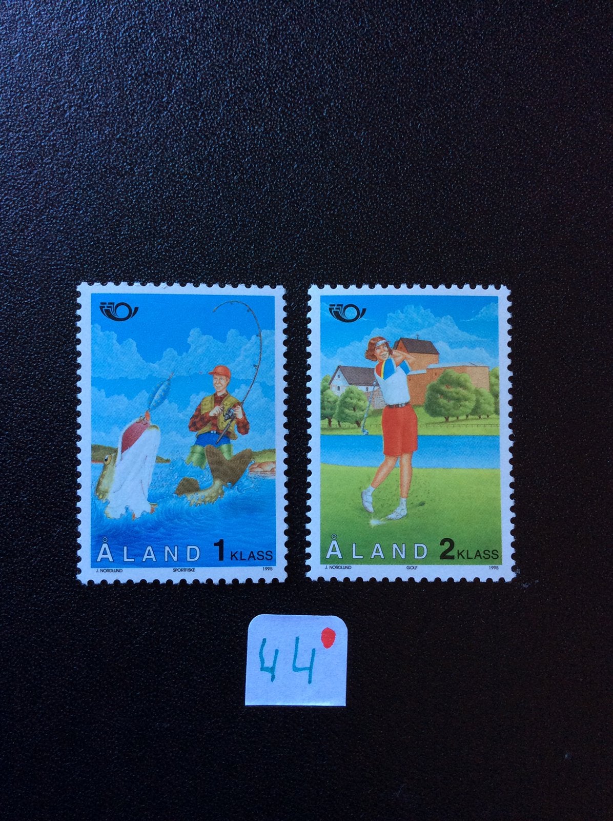 Aland postzegels 1995 pfr Mi 102/3, Ophalen of Verzenden, Postfris