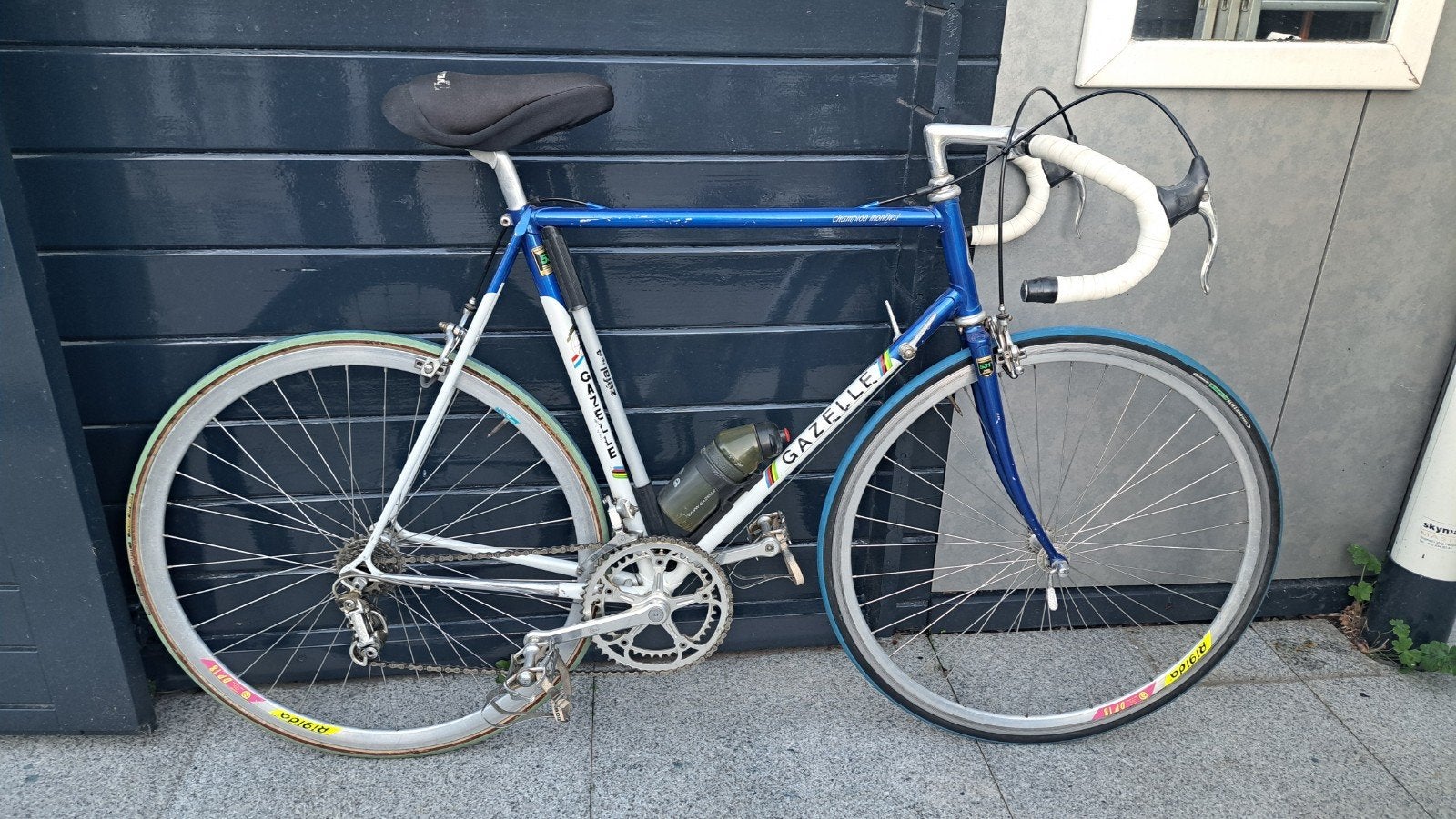 Gazelle Champion Mondial Reynolds 531 retro racefiets, Fietsen en Brommers, Fietsen | Racefietsen, Ophalen, Gebruikt, Gazelle