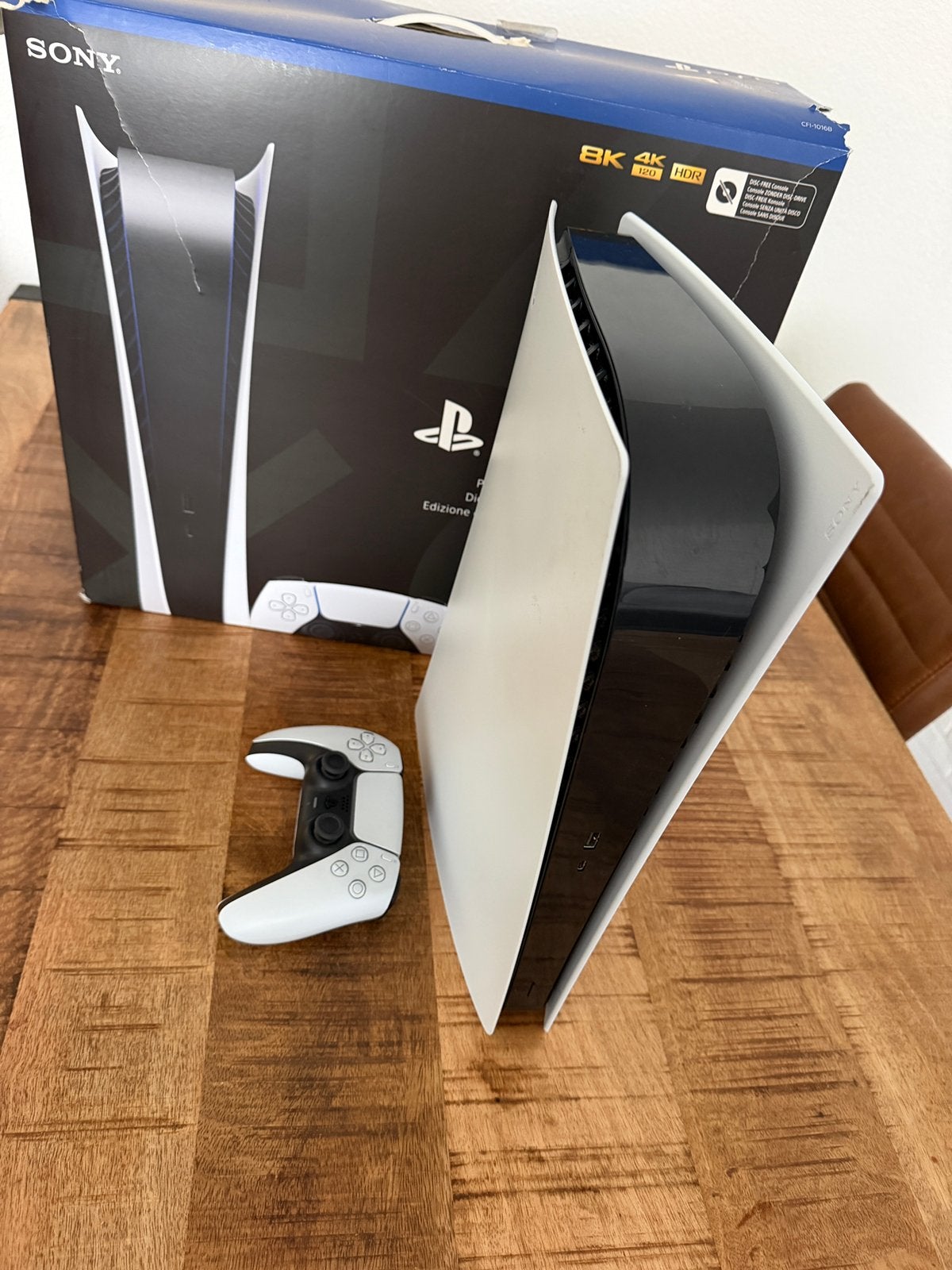PS5 Digital Edition + Samsung 2TB SSD + Controller, Ophalen, Gebruikt, Playstation 5 Digital