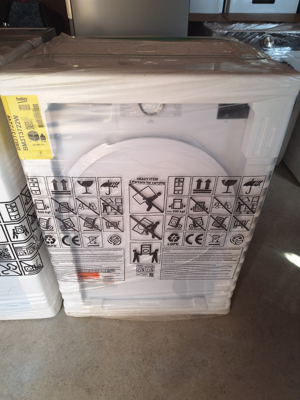 beko warmtepompdroger NIEUW, Ophalen, Nieuw, Inbouw, Minder dan 85 cm
