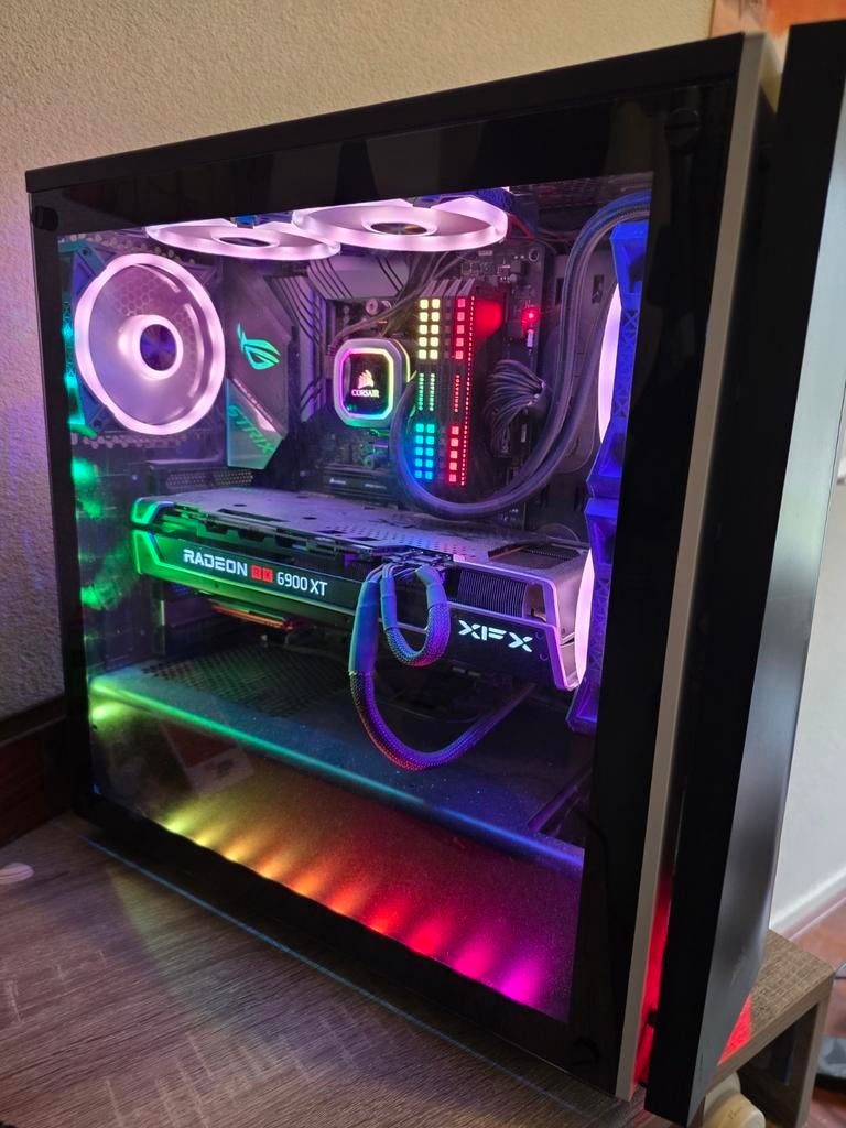 Corsair Gaming PC - 4K and 1440p Ultra (XFX 6900XT)-windows, Computers en Software, Computerbehuizingen, Ophalen, Zo goed als nieuw