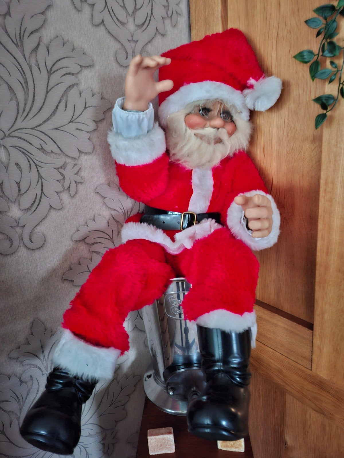 kerstman, Ophalen