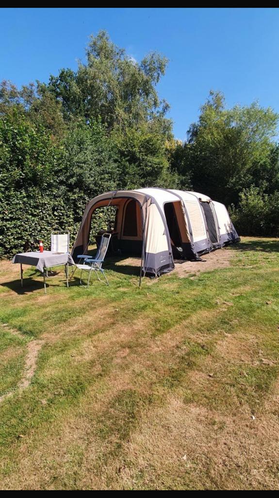 Bardani Airspace 340TC Katoenen opblaastent, Caravans en Kamperen, Ophalen, Zo goed als nieuw