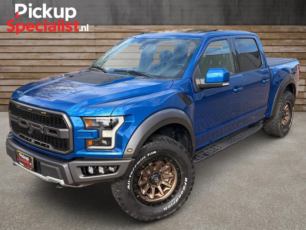 Ford USA F150 3.5 V6 Ecoboost SuperCrew Raptor , N.A.P DEALE, Auto's, Automaat, 457 pk, Blauw, F-150