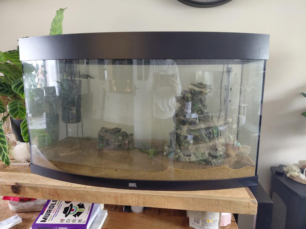 Aquarium groot, Ophalen, Zo goed als nieuw, Leeg aquarium