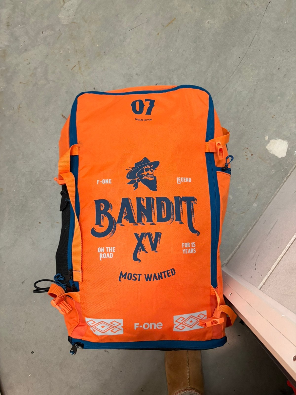 F-One Bandit XV 7m kite, Gebruikt, Geen board, Ophalen of Verzenden, Kite