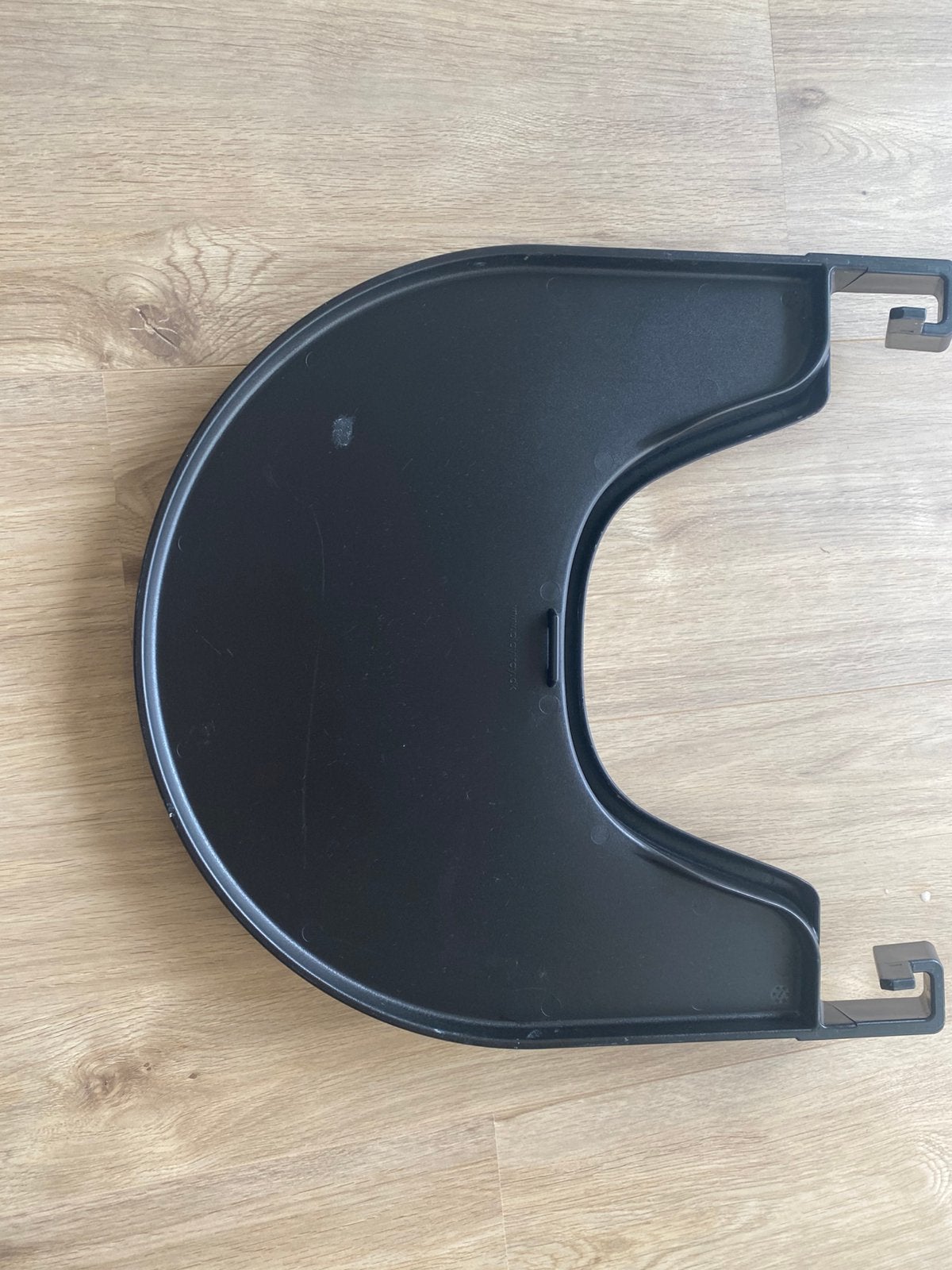 Tafelblad kinderstoel (Stokke) zwart, Ophalen, Gebruikt, Meegroeistoel, Afneembaar eetblad
