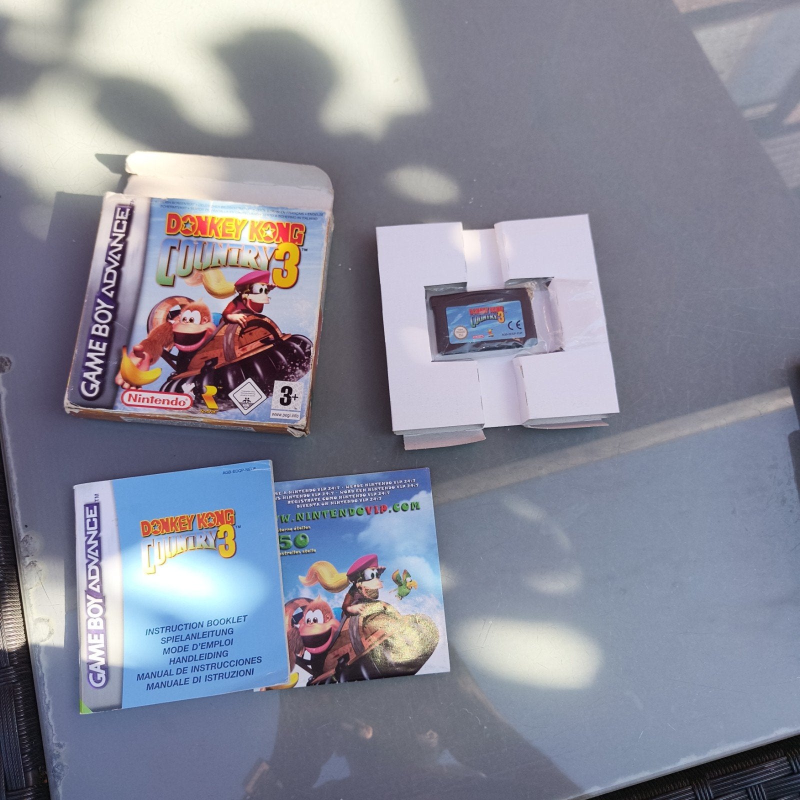 Donkey Kong Country 3 Game Boy Advance (GBA), 1 speler, Ophalen of Verzenden, Zo goed als nieuw, Vanaf 3 jaar
