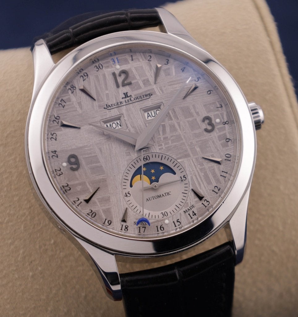Jaeger Le Coultre Master Control Meteorite Q1558421, Sieraden, Tassen en Uiterlijk, Horloges | Heren, Overige merken, Staal, Polshorloge