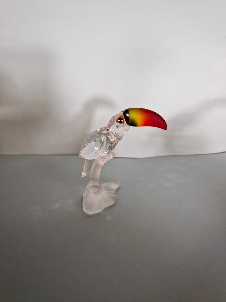 Swarovski kaketoe, Ophalen of Verzenden, Zo goed als nieuw, Figuurtje