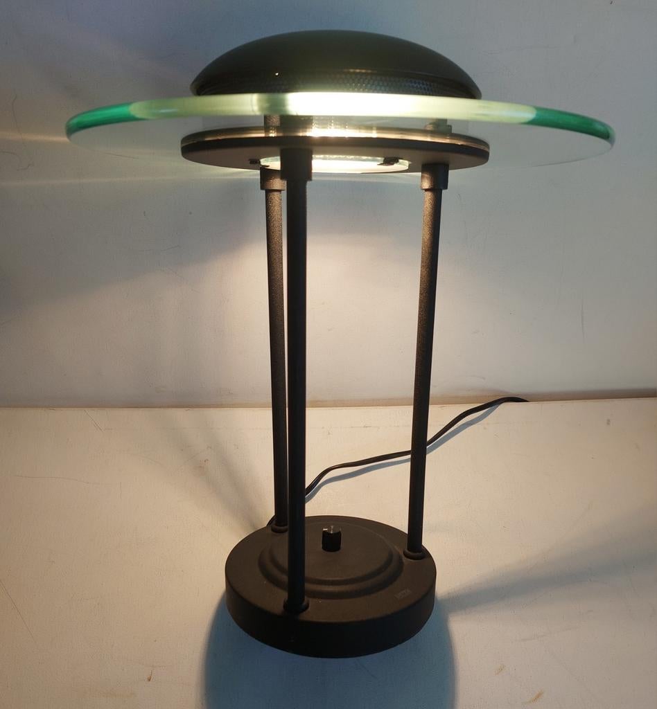 Boksford UFO Halogeen Design Lamp - Robbert Sonneman, Gebruikt, Ophalen of Verzenden, Glas, Modern, Design, Futurisch