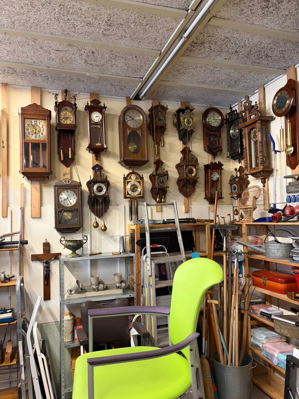 Winkel verkoop ieder weekend open, Ophalen