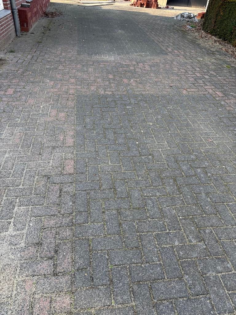 Bestrating ca. 265 m2 - Gebruikte Klinkers, Tuin en Terras, Tegels en Klinkers, Ophalen, Gebruikt, Klinkers, 10 m² of meer
