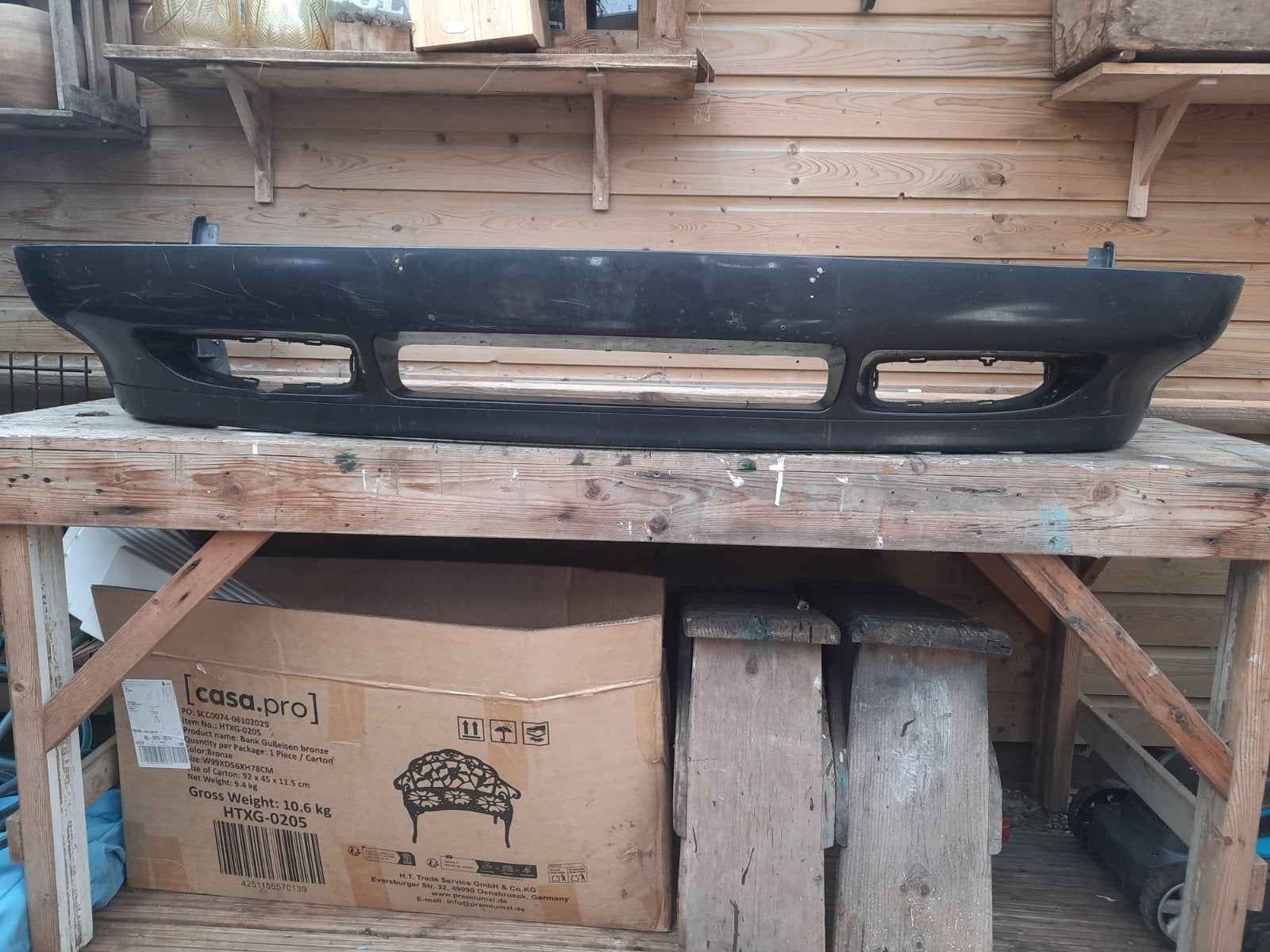 Voorbumper Volvo 850 zonder mistlampopeningen, kleur 427, Ophalen of Verzenden