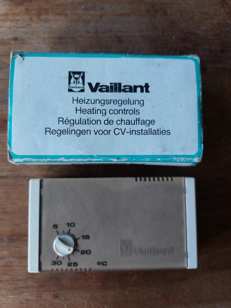 Vaillant CV thermonstaat, Thermostaat, 30 tot 80 cm, Nieuw, Minder dan 60 cm
