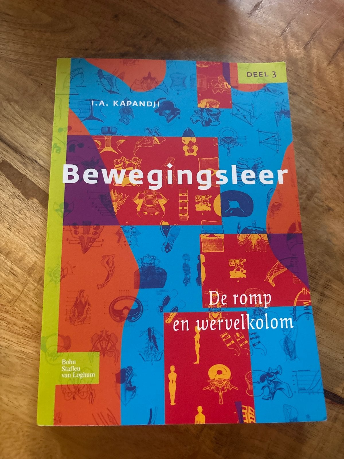 Bewegingsleer De romp en wervelkolom - I.A. Kapandji, Boeken, Studieboeken en Cursussen, Ophalen of Verzenden, Beta, Zo goed als nieuw