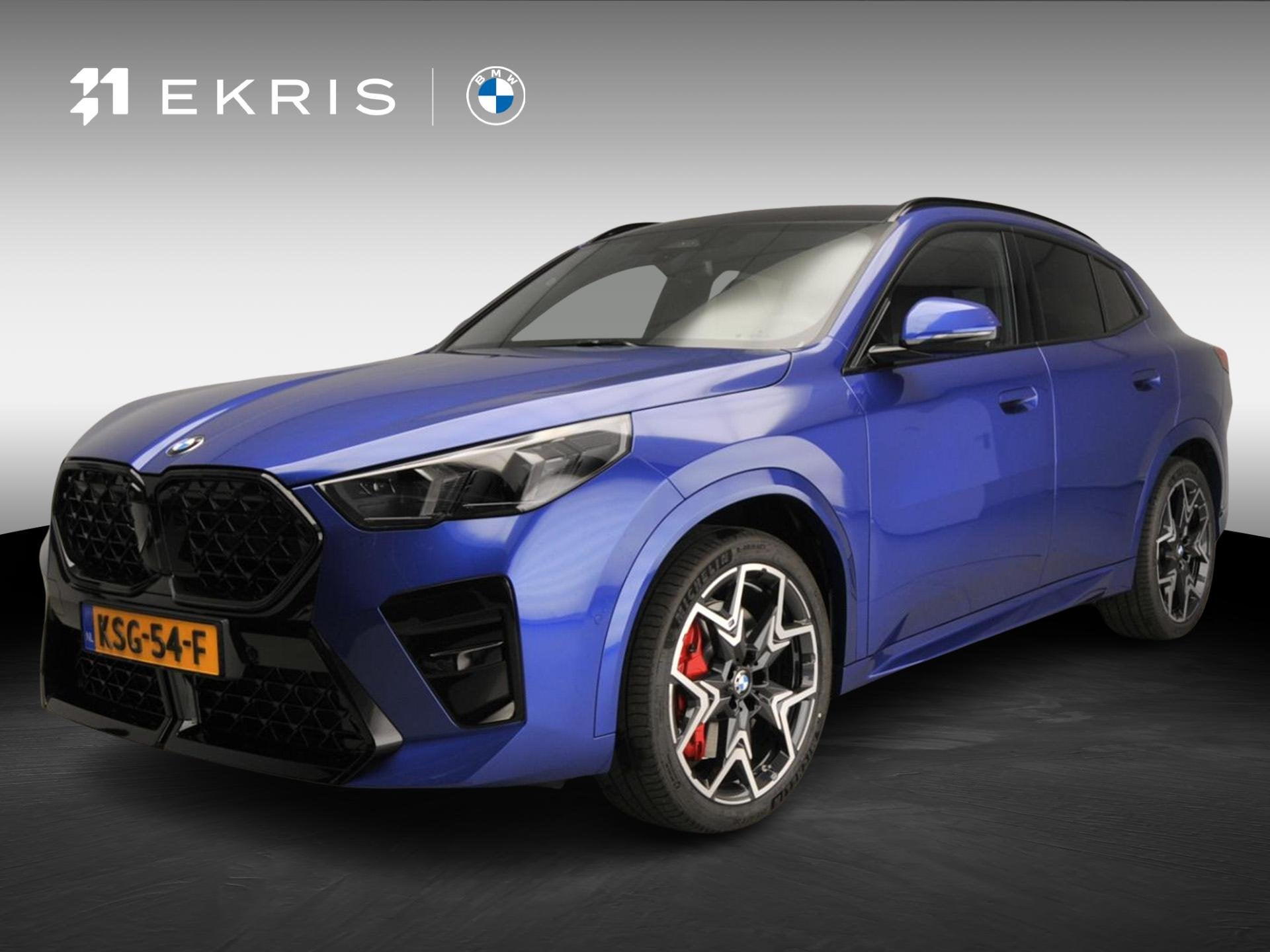 BMW X2 sDrive20i | M-Sportpakket | LED | HUD | Active cruise, Auto's, Dealer onderhouden, 1800 kg, Met garantie (alle), Blauw