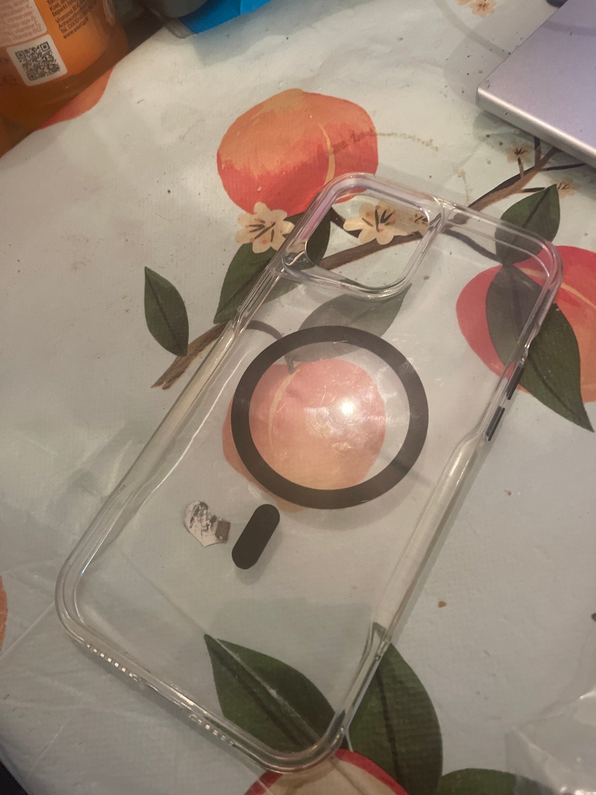 Transparant iPhone hoesje met MagSafe, Kunststof, Gebruikt, MagSafe, Overige merken