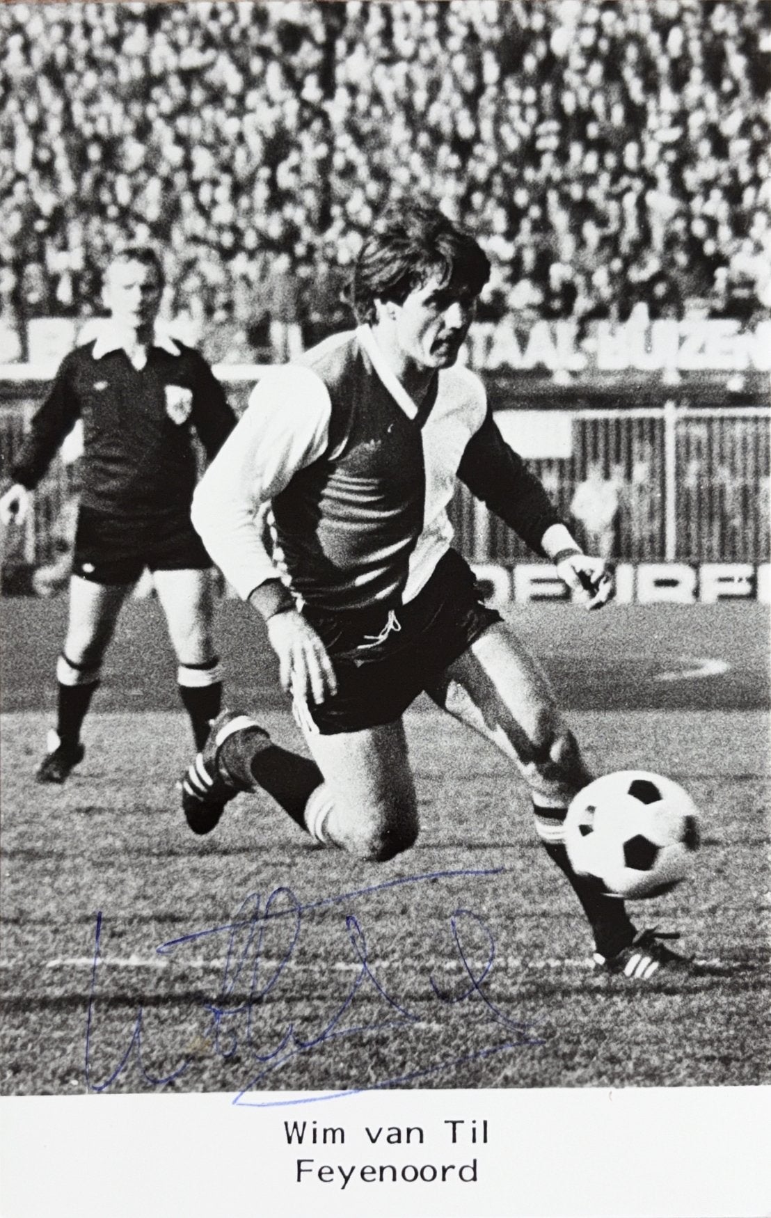 Spelerskaart Wim van Til - Feyenoord Rotterdam, Ophalen of Verzenden, Zo goed als nieuw, Feyenoord, Spelerskaart
