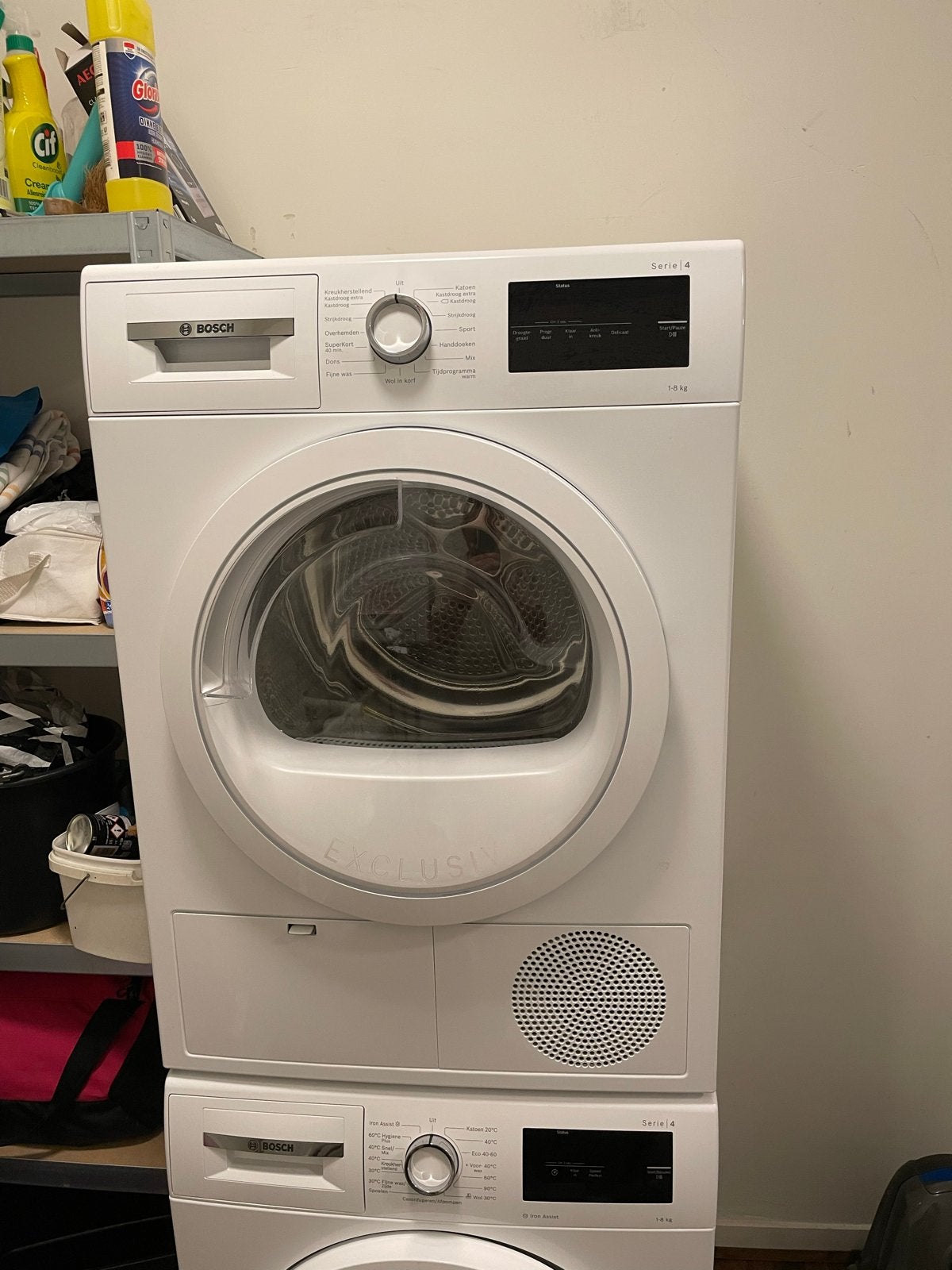 Foto 7 van Bosch Serie 4 Exclusiv Wasmachine en Droger Set