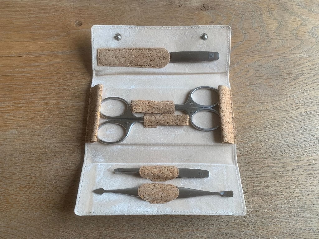Zwilling, manicureset 5-delig deluxe (nieuw), Ophalen of Verzenden, Zo goed als nieuw, Handen en Nagels, Toebehoren