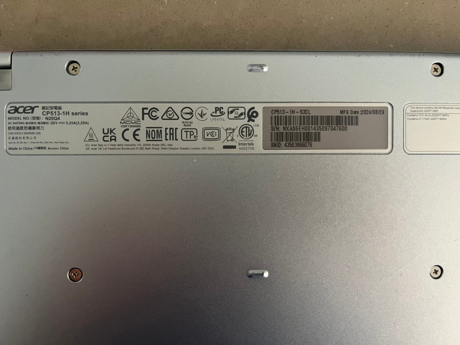 Te koop chromebook, Computers en Software, Chromebooks, Ophalen, 14 inch, 4 GB of minder, 64 GB
