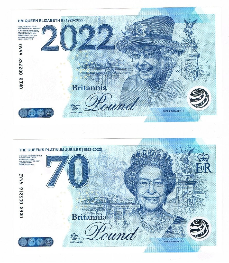 2 fun biljetten Engeland UNC, Verzenden, Overige landen, Setje